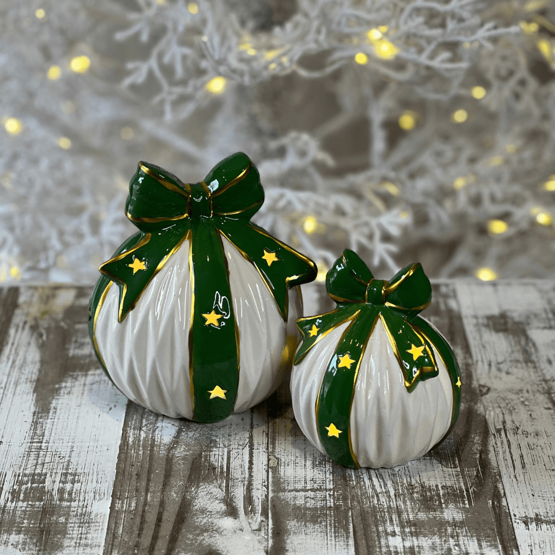 Bola Decorativa de Natal com LED – 12,6cm
