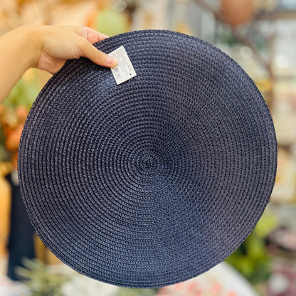 Lugar Americano de Poliéster Fresno Espiral Marinho - 38cm