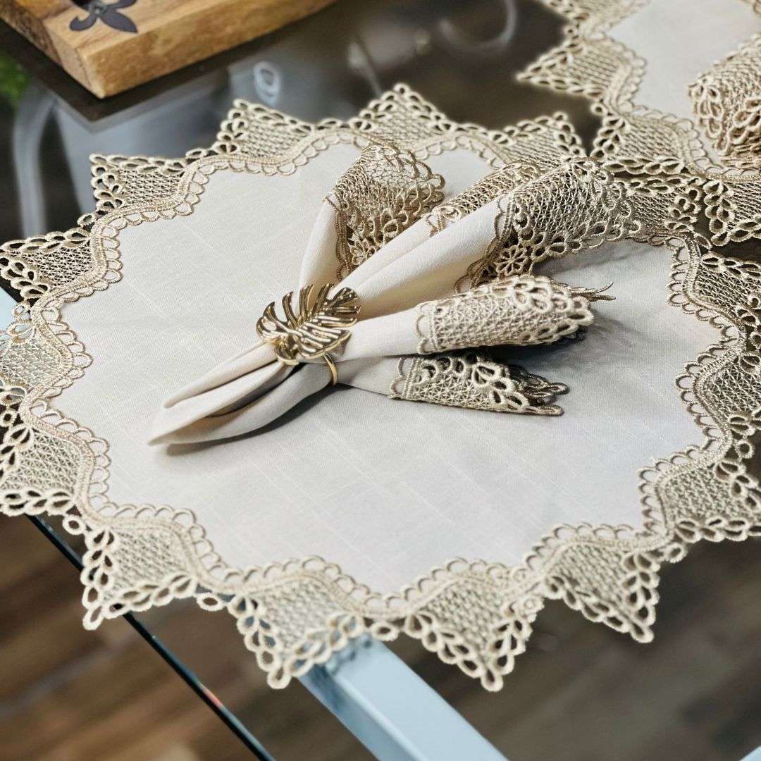 Sousplat Bege - 45cm (Gr-27d726)