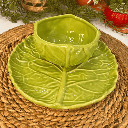 Bowl Repolho Seletta de Cerâmica 425ml - 7x13cm