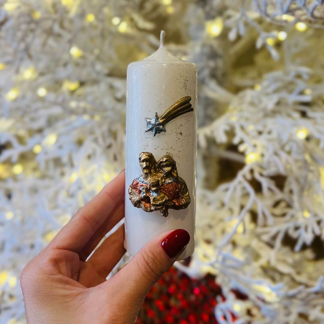 Vela Sagrada Família – 12cm