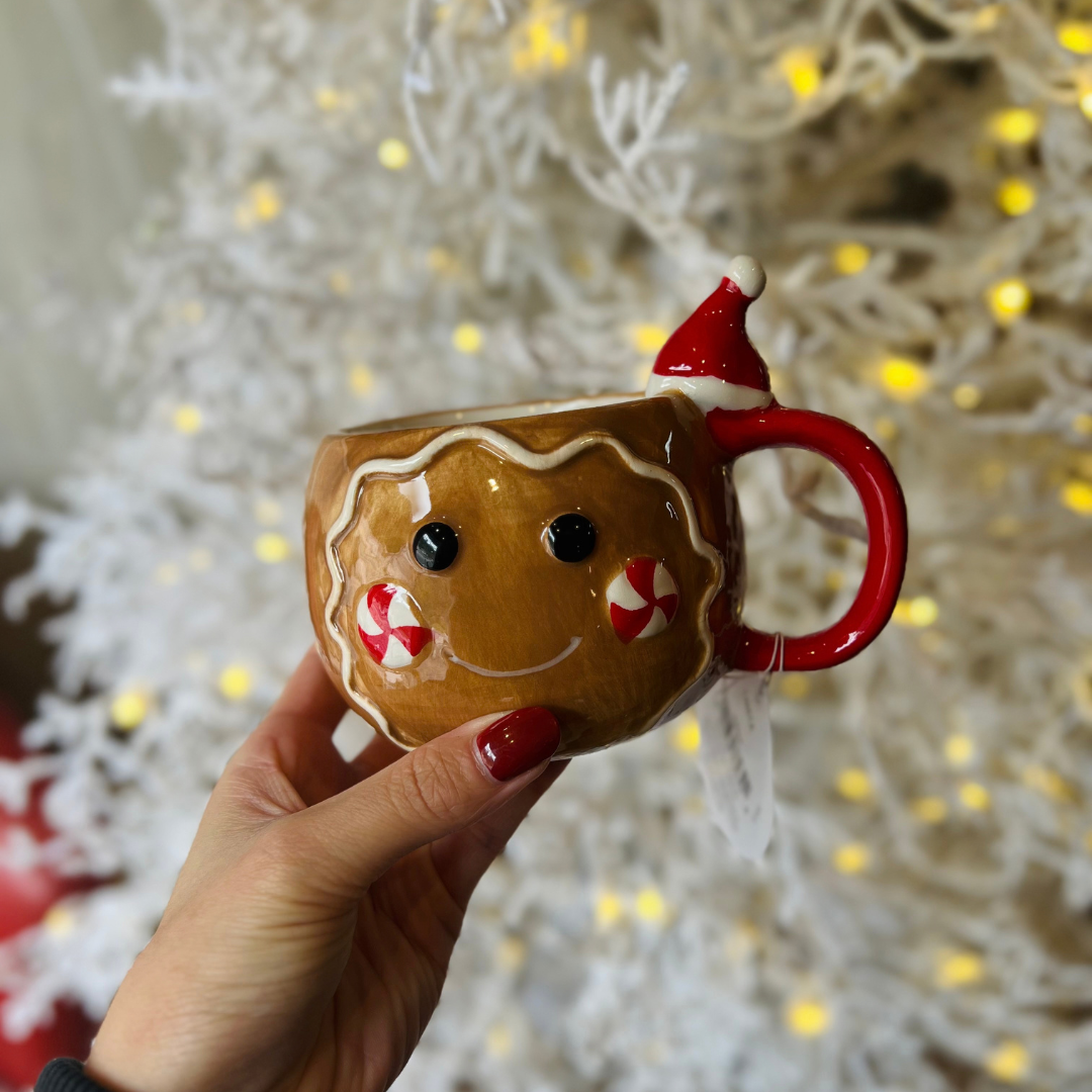 Caneca Doce Natal com Gorro – 425 ml