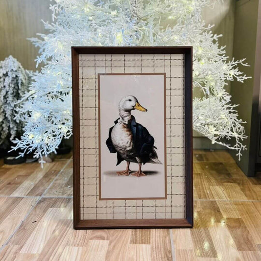 Quadro Classico Pato Terno - 40 Cm x 60 Cm
