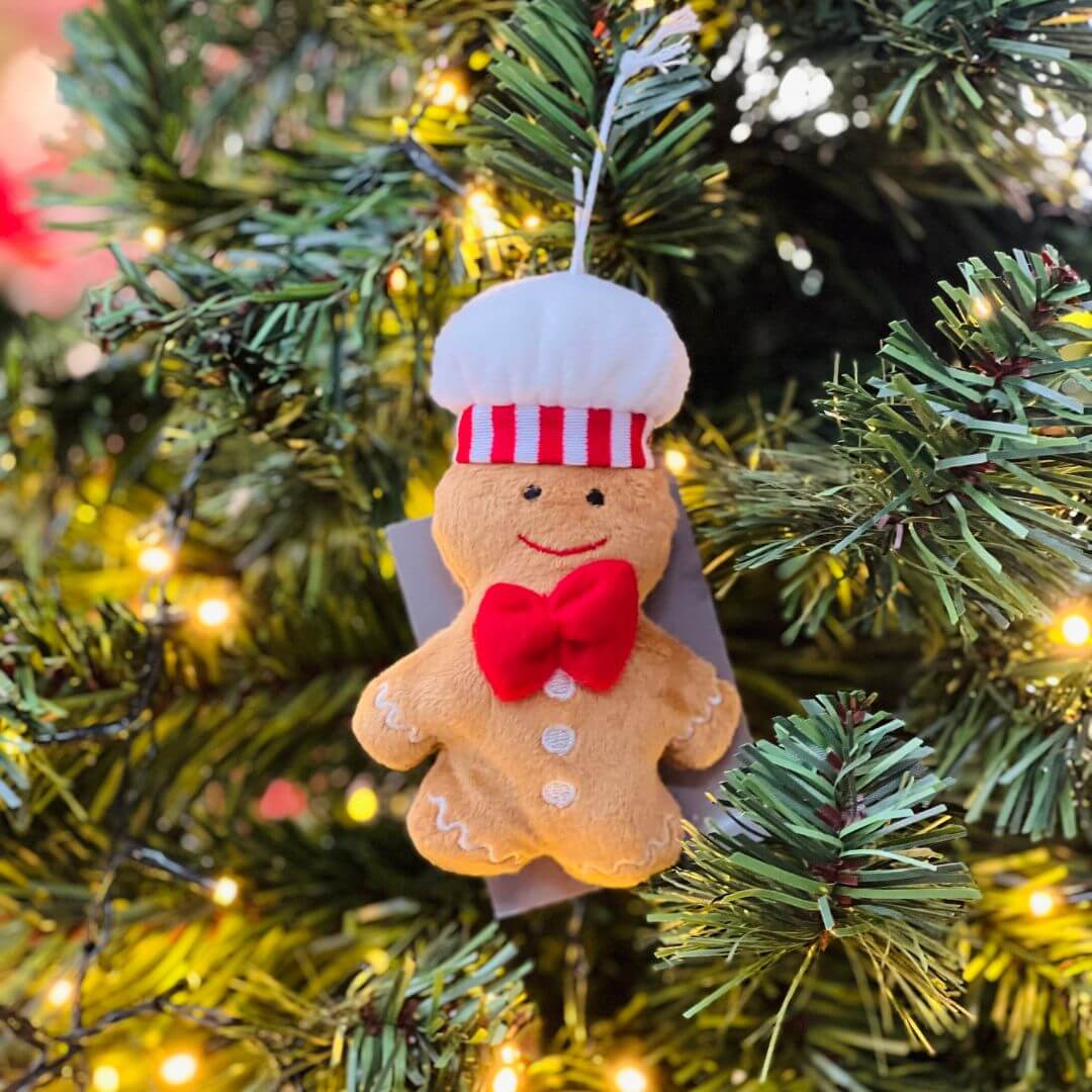 Enfeite Pendente Gingerbread Marrom – 11cm