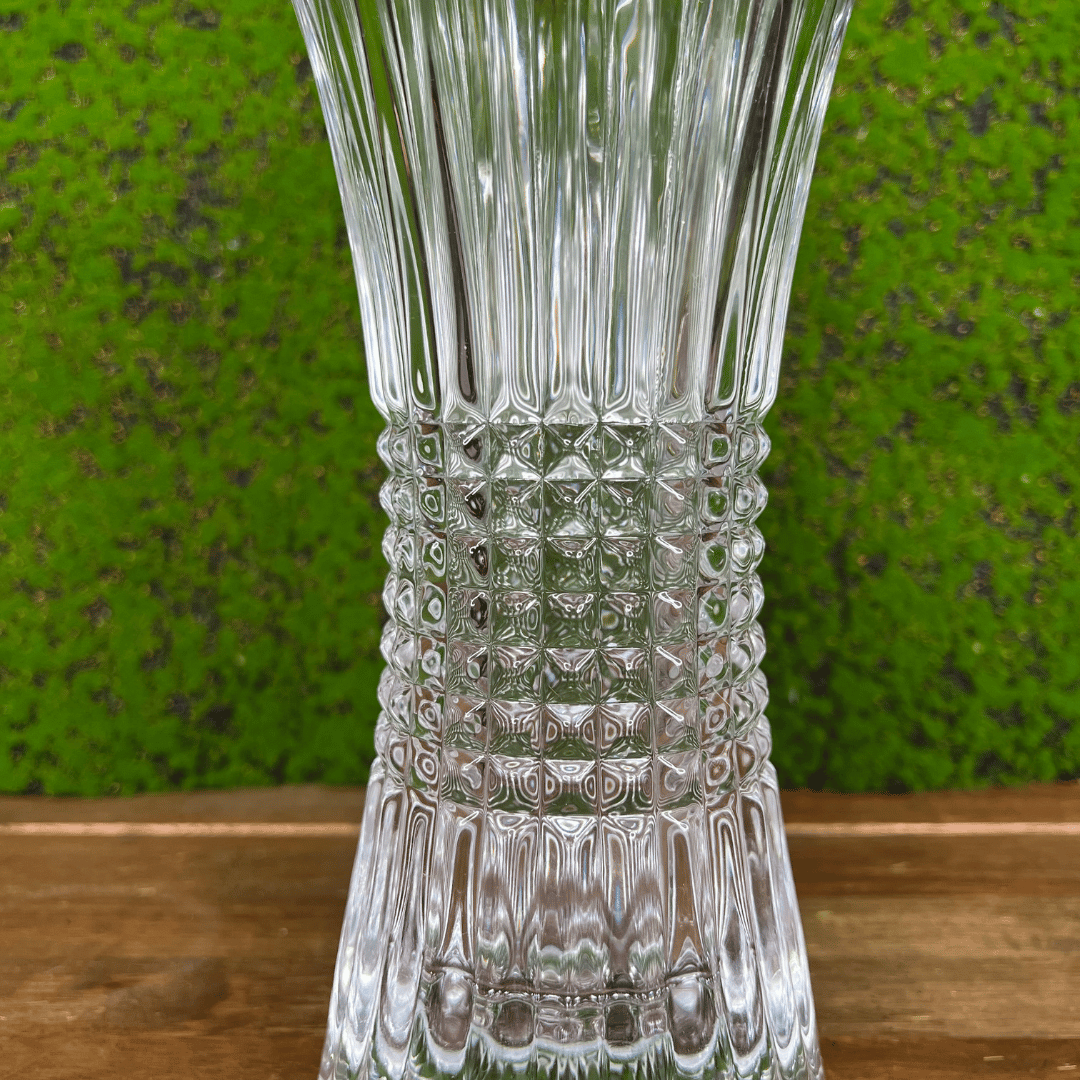 Vaso Cristal de Chumbo Queen 16x30cm