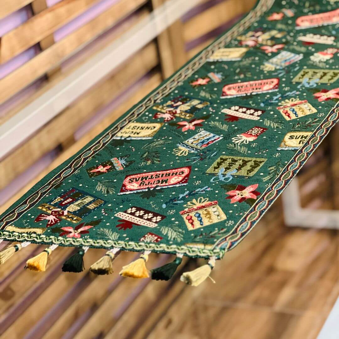 Caminho de Mesa Gobelin Lux – 33 x 180cm