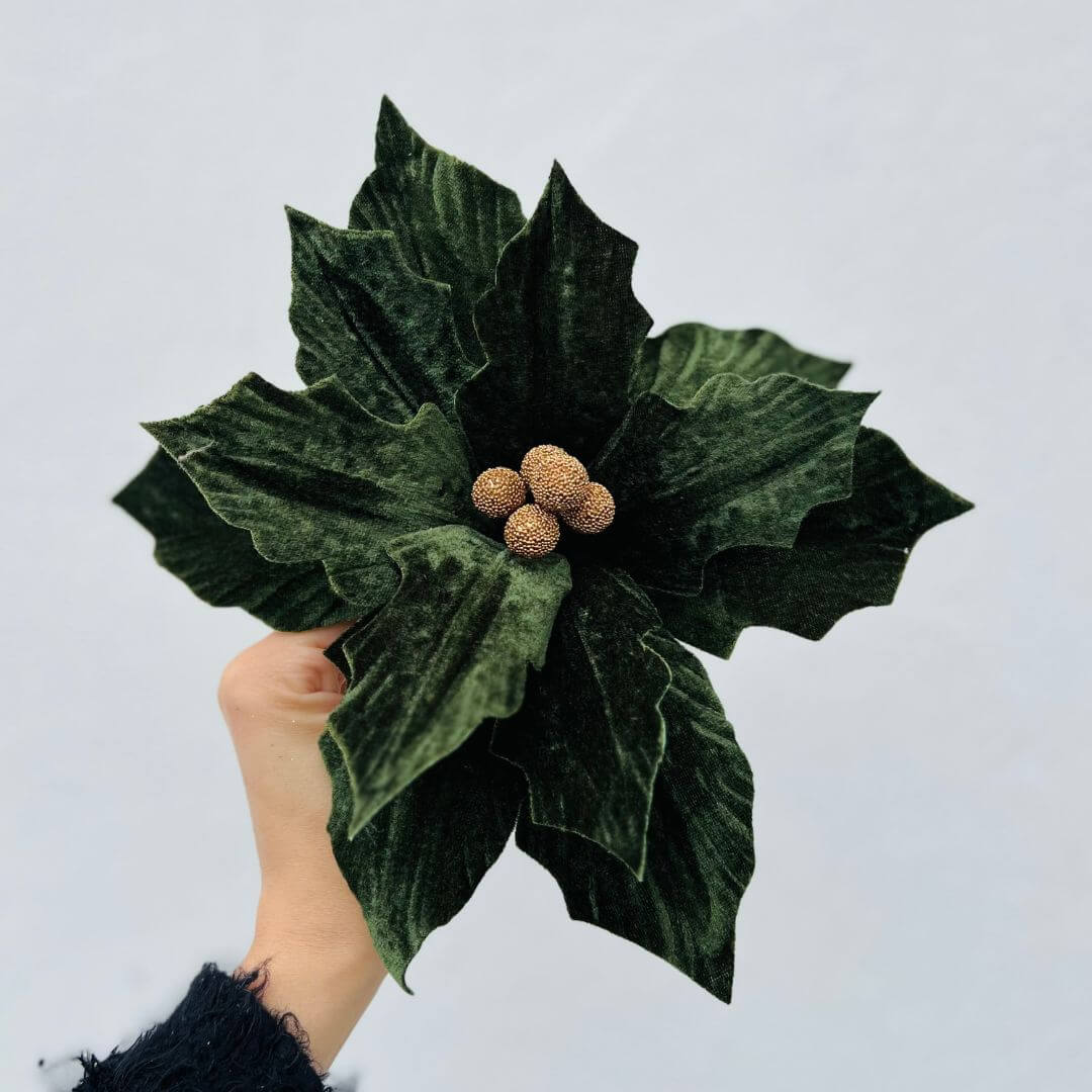 BICO PAPAGAIO NATAL AVELUDADO - 25CM