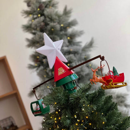 Topo de Árvore de Natal com Som e Movimento - Bivolt 