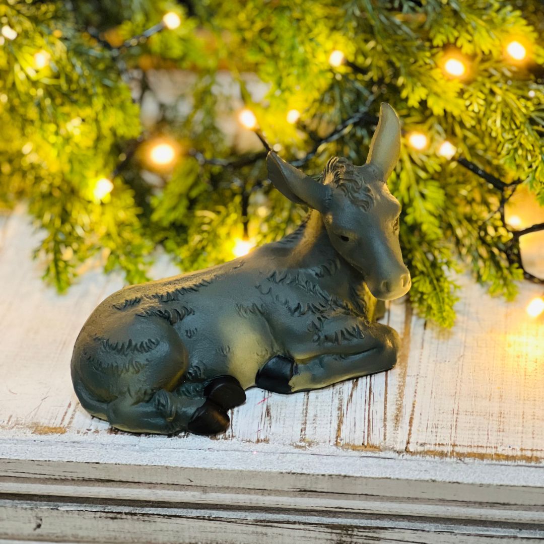 Burro Decorativo em Resina | 15 cm