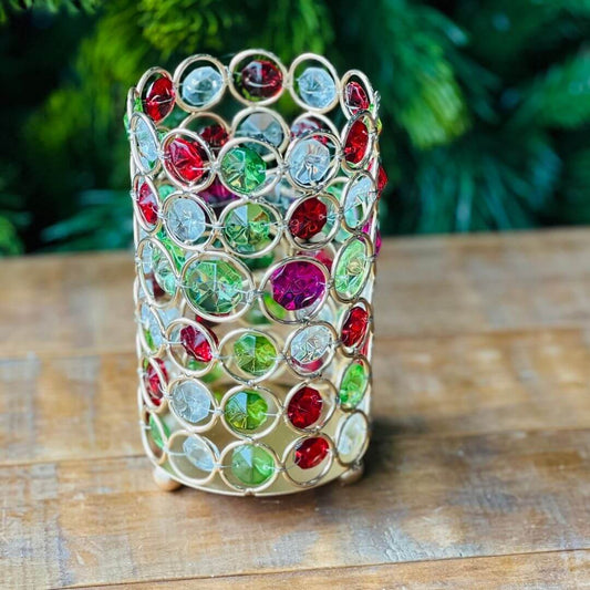 Porta-Velas em Cristal – 14,5cm