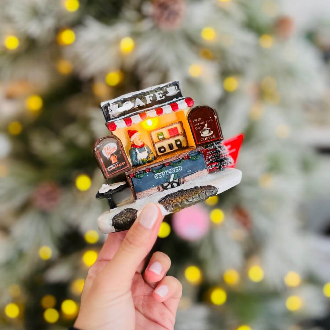 Cafeteria Polir Natal - 13x6x9cm