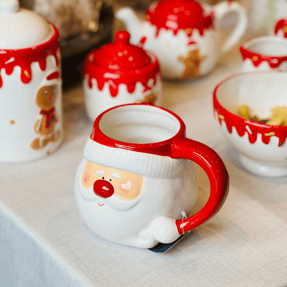 Caneca de Cerâmica Noel 300ml 15cm