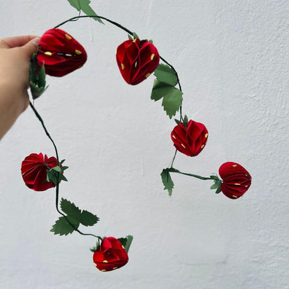 Enfeite Pendente Morango – 6 x 120cm