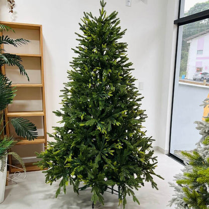 Árvore de Natal Roma 180cm – 792 Galhos com Folhas em Silicone