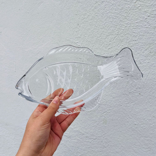 Conjunto com 2 Travessas de Vidro Fish – 29 x 16cm