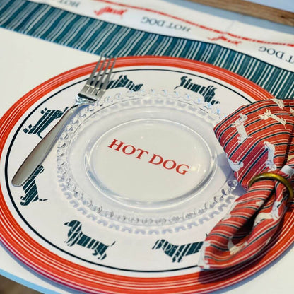 Capa para Sousplat Hot Dog - 35cmx35