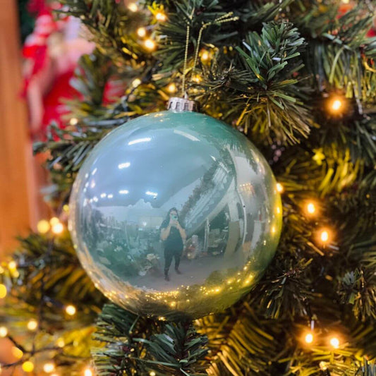 Bola Perolada Verde – 15cm