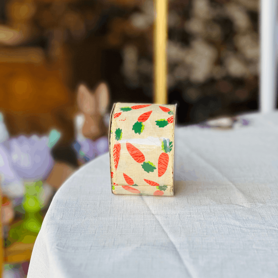 Fita Aramada Cenouras 6,3cm x 9,14m