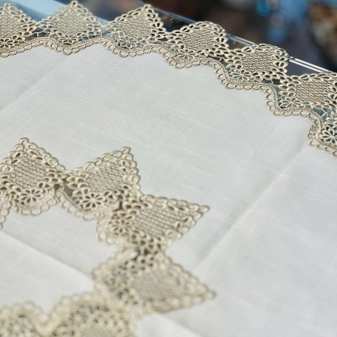 Toalha de Mesa Redonda - 85cm (Gr-27d726)