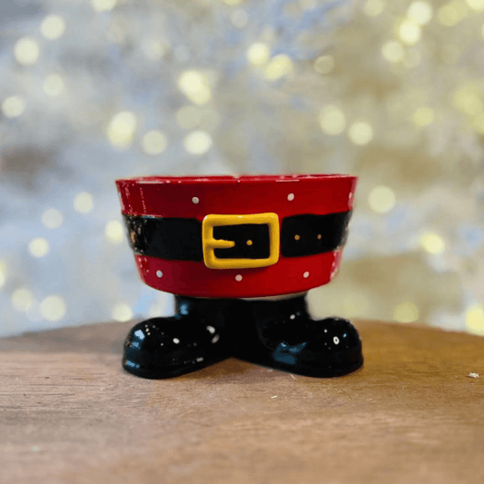 Bowl com Pé Papai Noel - 15 cm