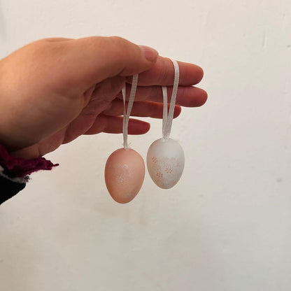 Mini Ovos Decorativos – 4cm – Jogo com 9 Unidades