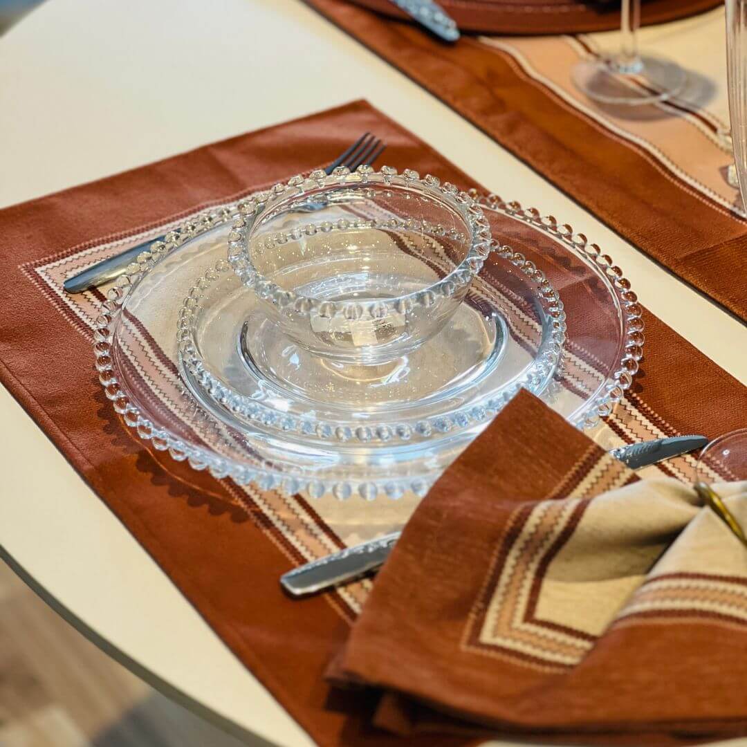 Jogo Americano Delicadeza Terrena 48cmx30,5cm