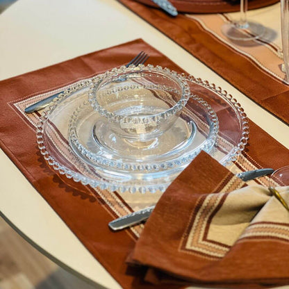 Jogo Americano Delicadeza Terrena 48cmx30,5cm