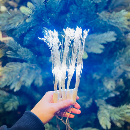 Pisca Fogos de Artifício - 4m - 320 Leds - Branco Frio - Bivolt - Funções