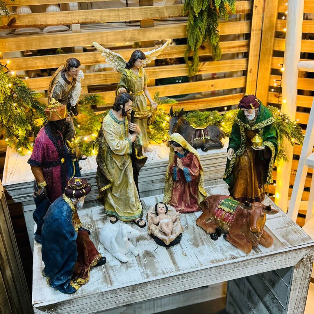Presépio em Resina - 11 Peças