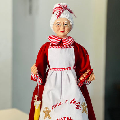 Mamae Noel Cozinheira - 45cm