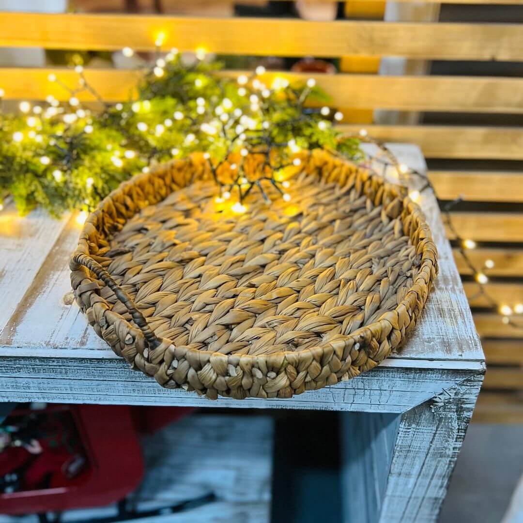 Cesta de Fibra Natural – 38cm