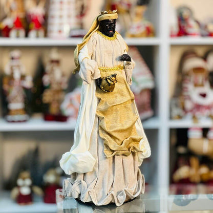 Presépio Plus Linho Dourado - 6 Peças