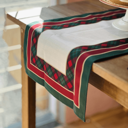Caminho de Mesa Natalino Herança Natalina 42x141cm