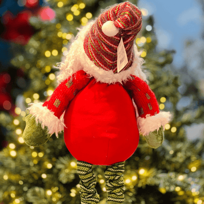 Papai Noel Vermelho e Verde Tamanho Ajustavel 96cm