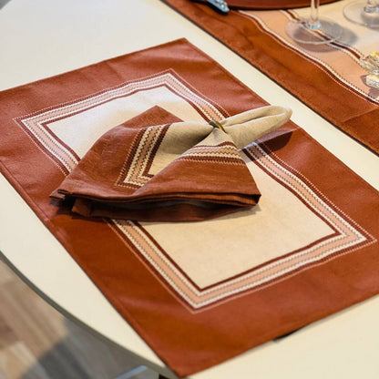 Jogo Americano Delicadeza Terrena 48cmx30,5cm