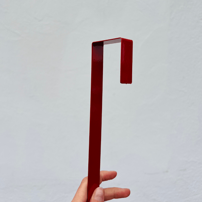 Suporte de Guirlanda Natalino Vermelho 29,5cm