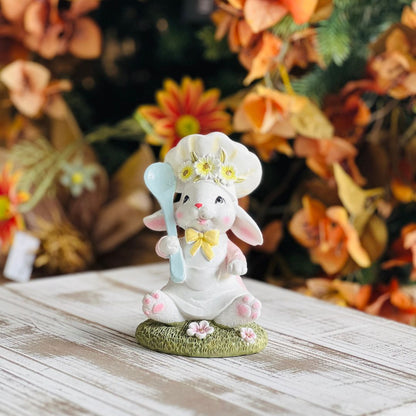 Coelho Confeitero colher resina - 16cm