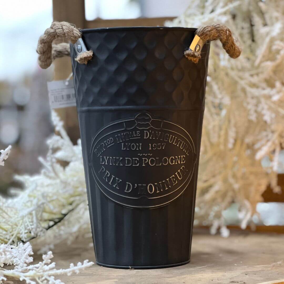 Vaso Decorativo de Metal | 15x25cm