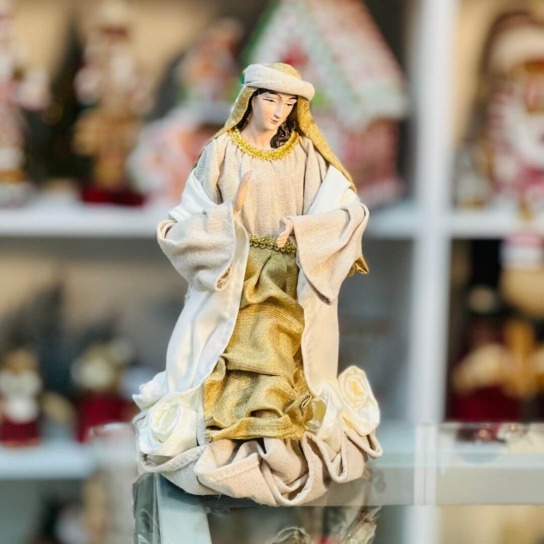 Presépio Plus Linho Dourado - 6 Peças
