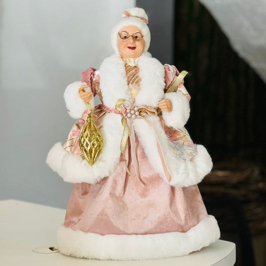 Mamae Noel Com Floco de Neve - 50cm