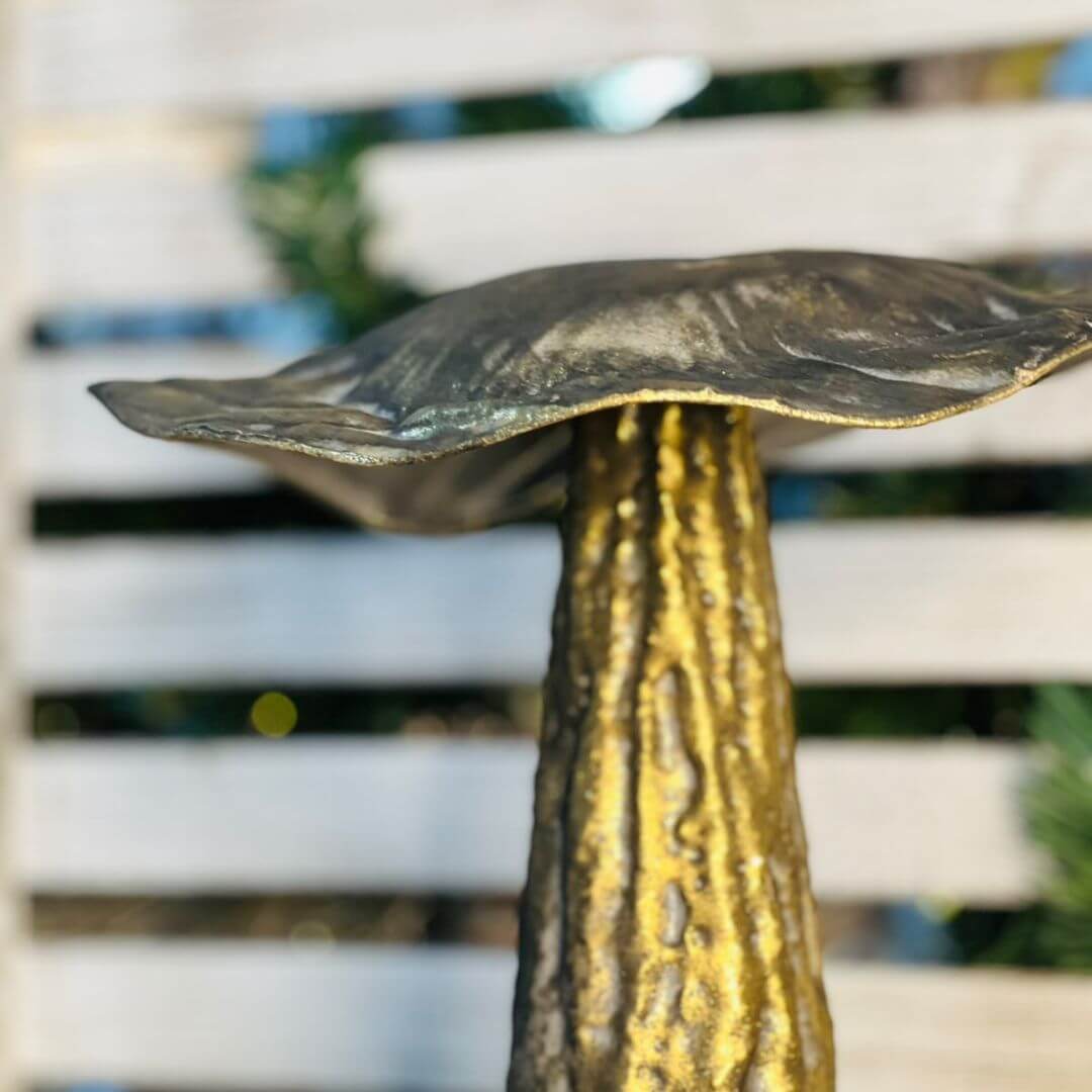 Cogumelo Metalico - 24,5cmx27cm