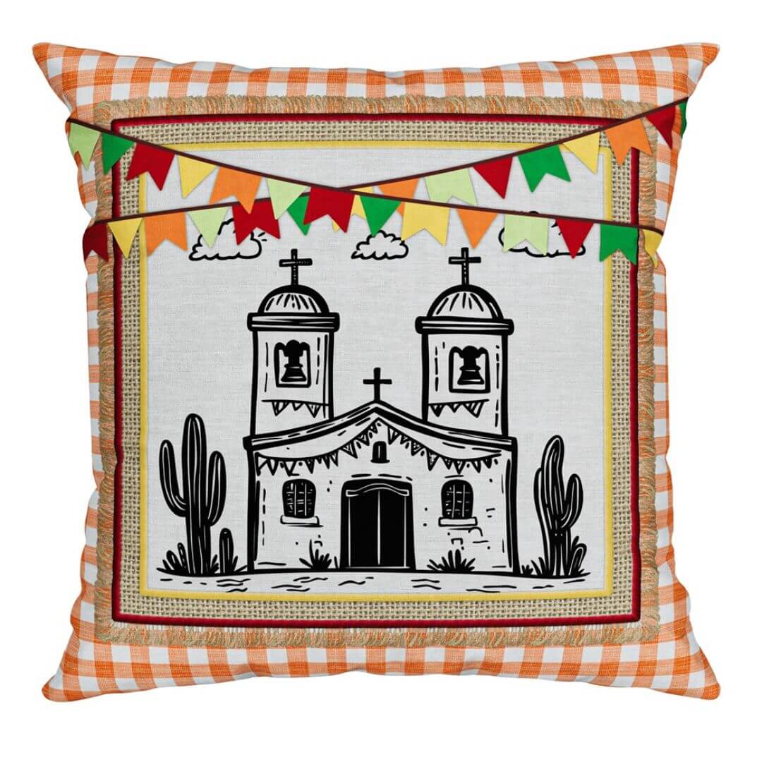 Capa São João Igreja - 43cmx - 43cm - 391309