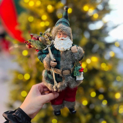 Papai Noel Rústico - 28cm