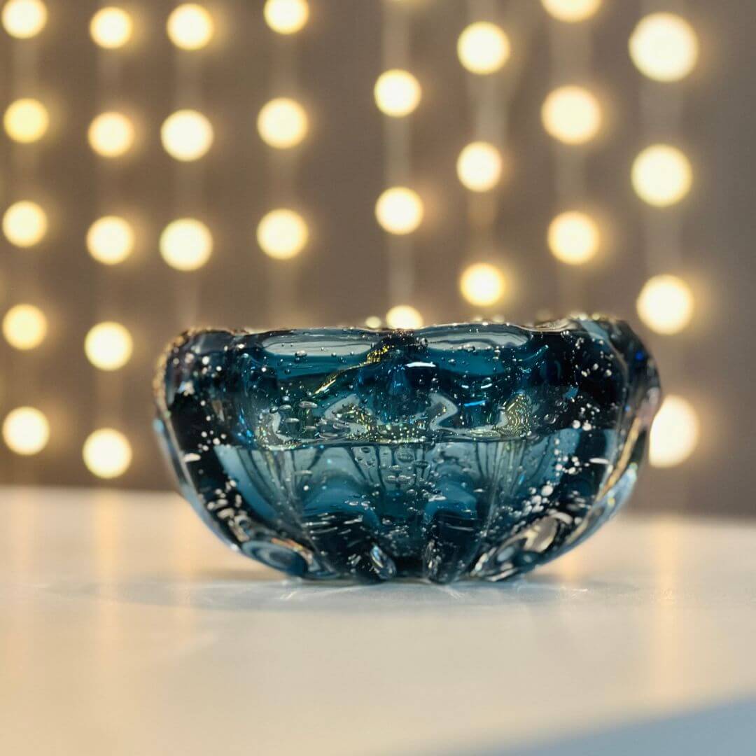 Centro de Mesa Decorativo de Vidro Italy – 12,5 x 6,5cm