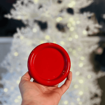 Caneca com Base Papai Noel - 12 cm
