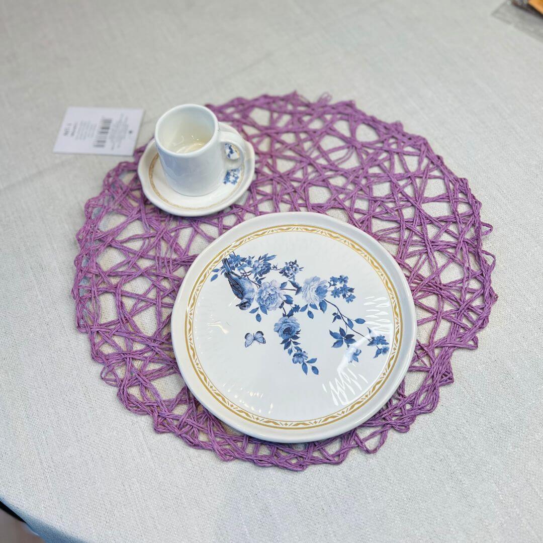 Sousplat Roxo – 38cm
