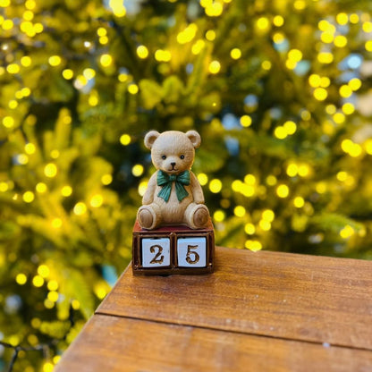 Urso Decorativo Calendário – 10cm