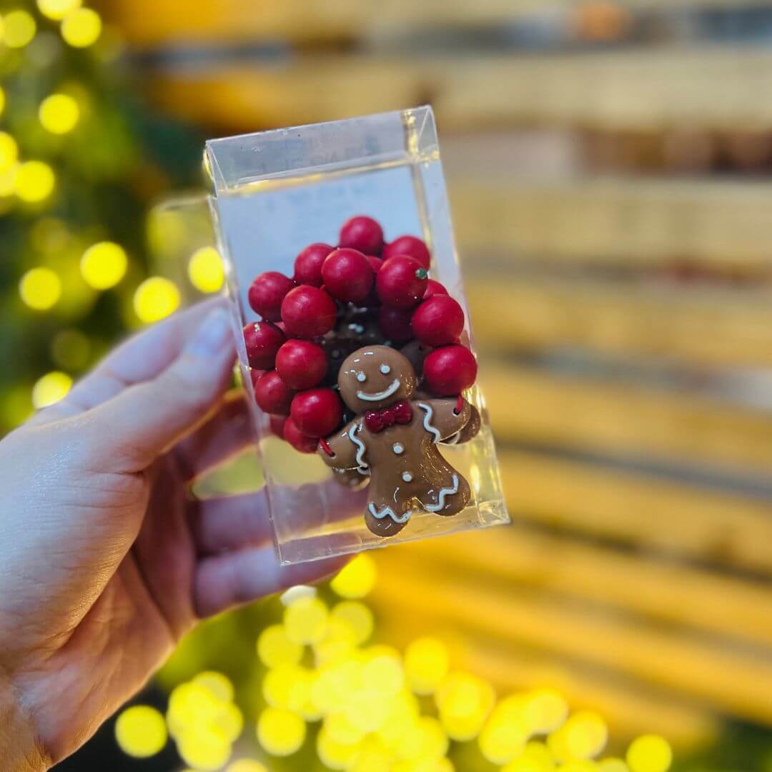 Argola para Guardanapo Boneco de Natal Kit c/4