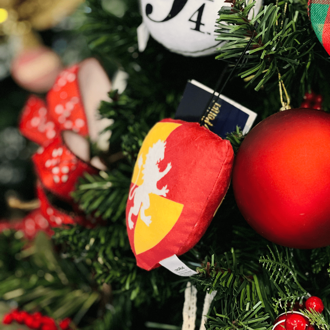 Enfeite Brasão Grifinória 10cm - Harry Potter