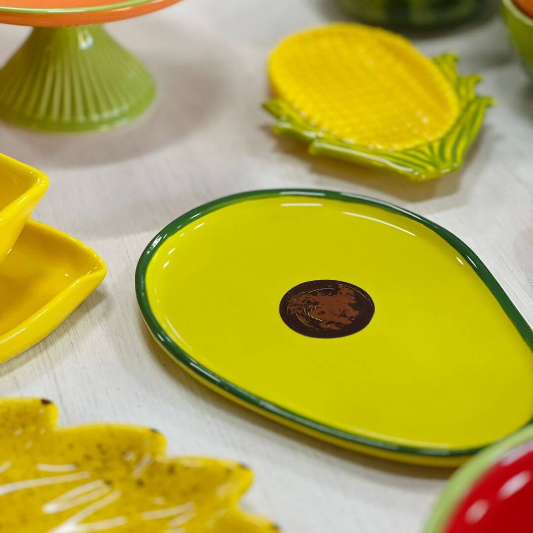 Bandeja  Abacate Tutti-frutti - 1,5x25x18